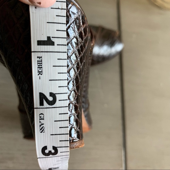 Vintage Eduardo Capalino Sling back peep toe - Picture 10 of 12